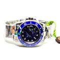 Корпус для годинників Rolex Submariner білий з синім циферблатом KRO-001 - 1
